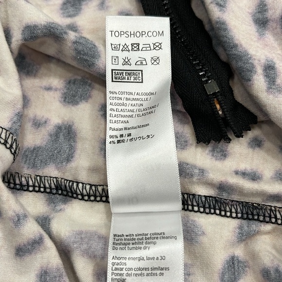 TOPSHOP Leopard Print Bodysuit‎ | Size 6 - Picture 9 of 10